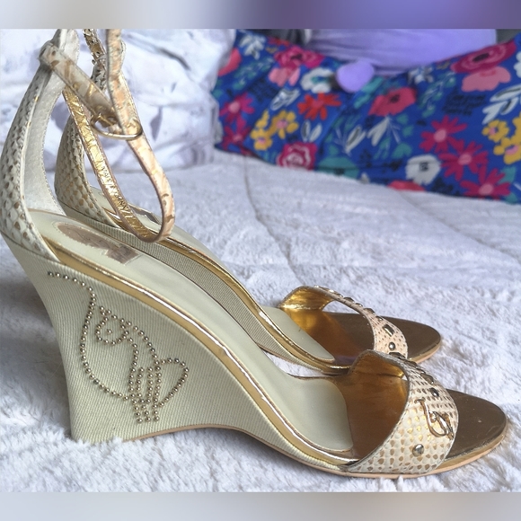 Baby Phat wedges shoes. Size 8 - Picture 3 of 11